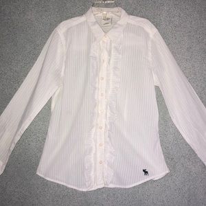 Kids Button-Down Shirt w/ Ruffles